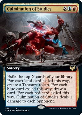 Culmination of Studies (Extended Art) [Strixhaven: School of Mages] MTG Single Magic: The Gathering | Red Claw Gaming