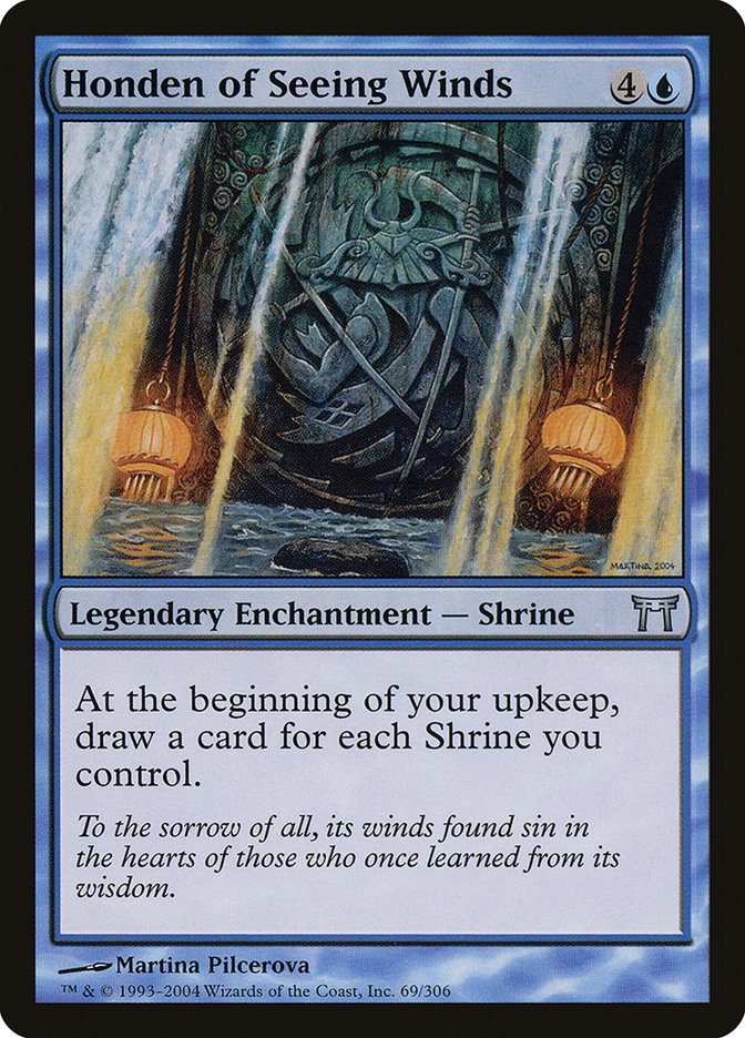 Honden of Seeing Winds [Champions of Kamigawa] MTG Single Magic: The Gathering | Red Claw Gaming