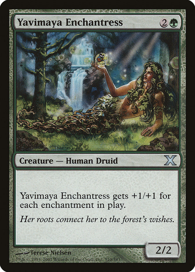 Yavimaya Enchantress [Tenth Edition] MTG Single Magic: The Gathering | Red Claw Gaming
