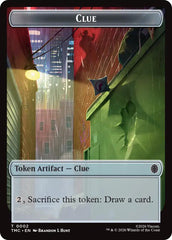 Clue // Rat Double-Sided Token [Teenage Mutant Ninja Turtles Commander Tokens] MTG Single Magic: The Gathering | Red Claw Gaming