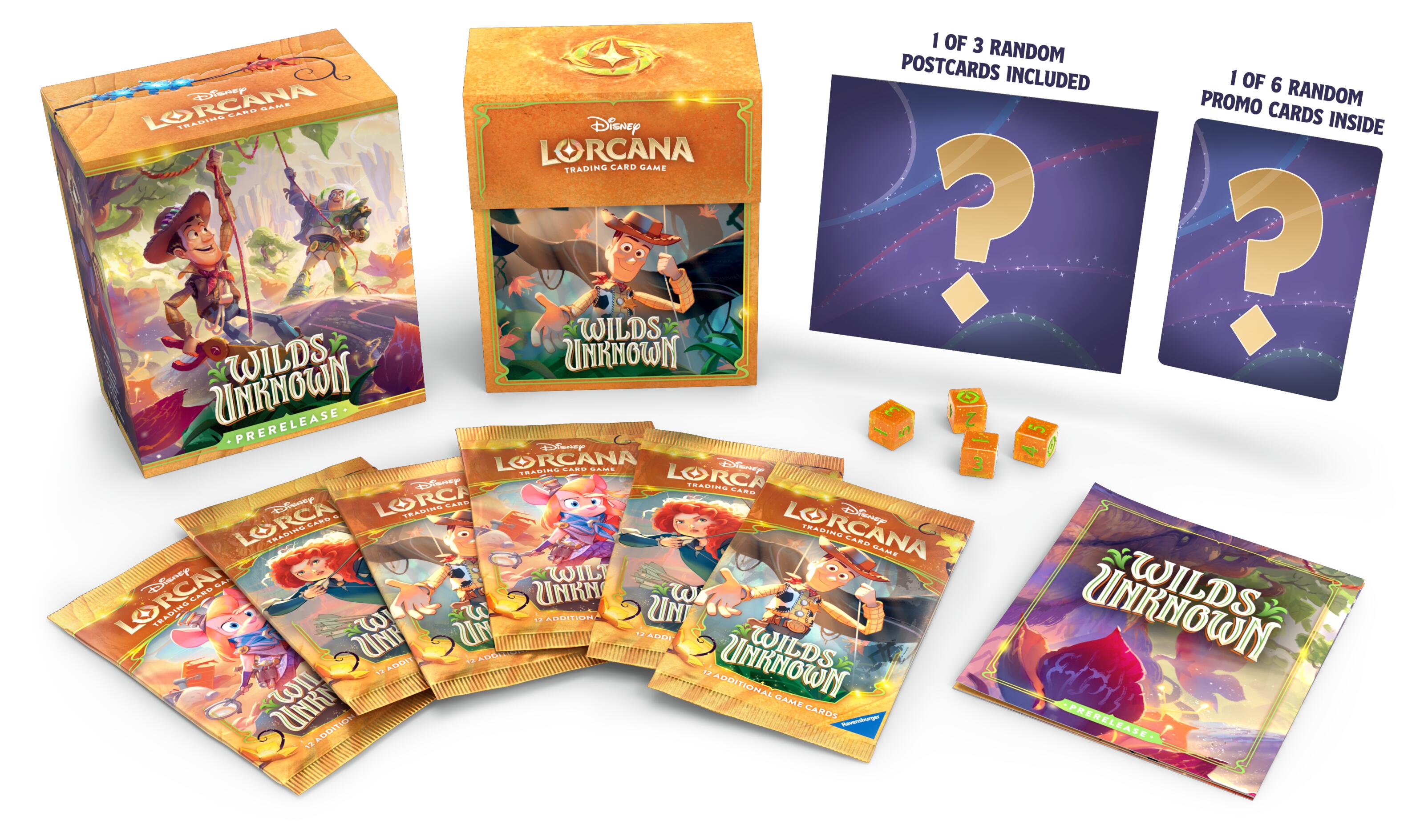 Wilds Unknown - Prerelease Pack Lorcana Sealed Disney | Red Claw Gaming
