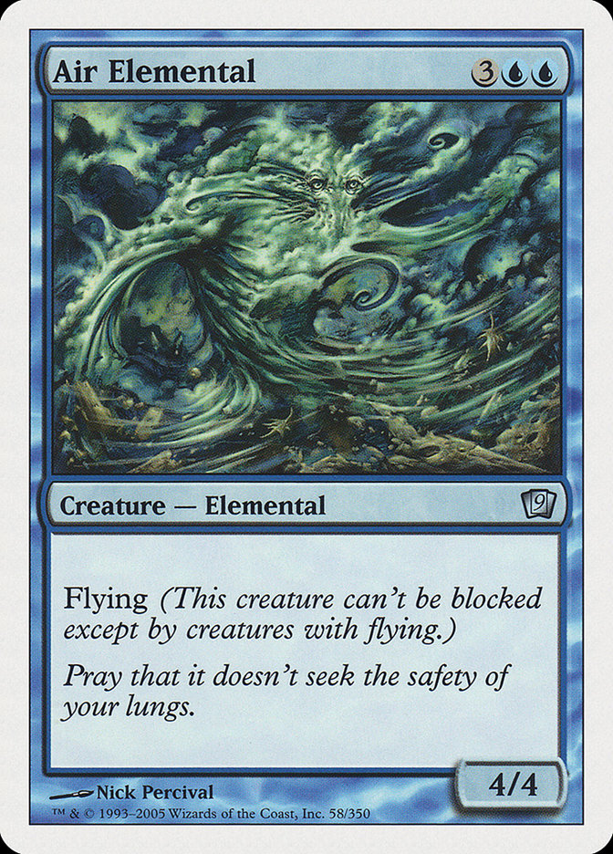 Air Elemental [Ninth Edition] MTG Single Magic: The Gathering | Red Claw Gaming