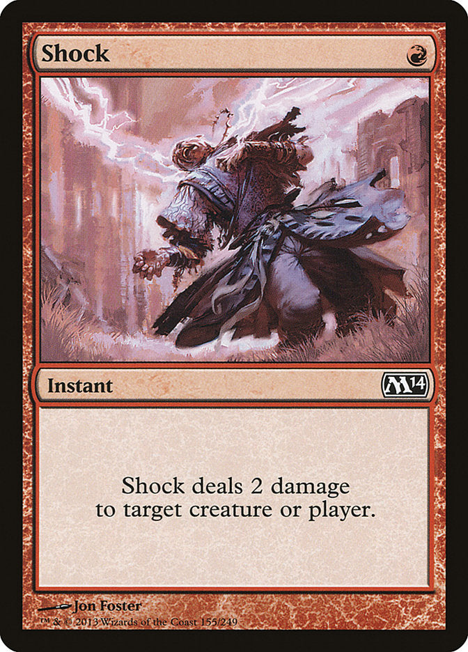 Shock [Magic 2014] MTG Single Magic: The Gathering | Red Claw Gaming