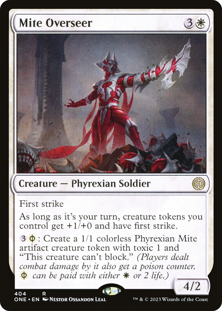 Mite Overseer [Phyrexia: All Will Be One] MTG Single Magic: The Gathering | Red Claw Gaming