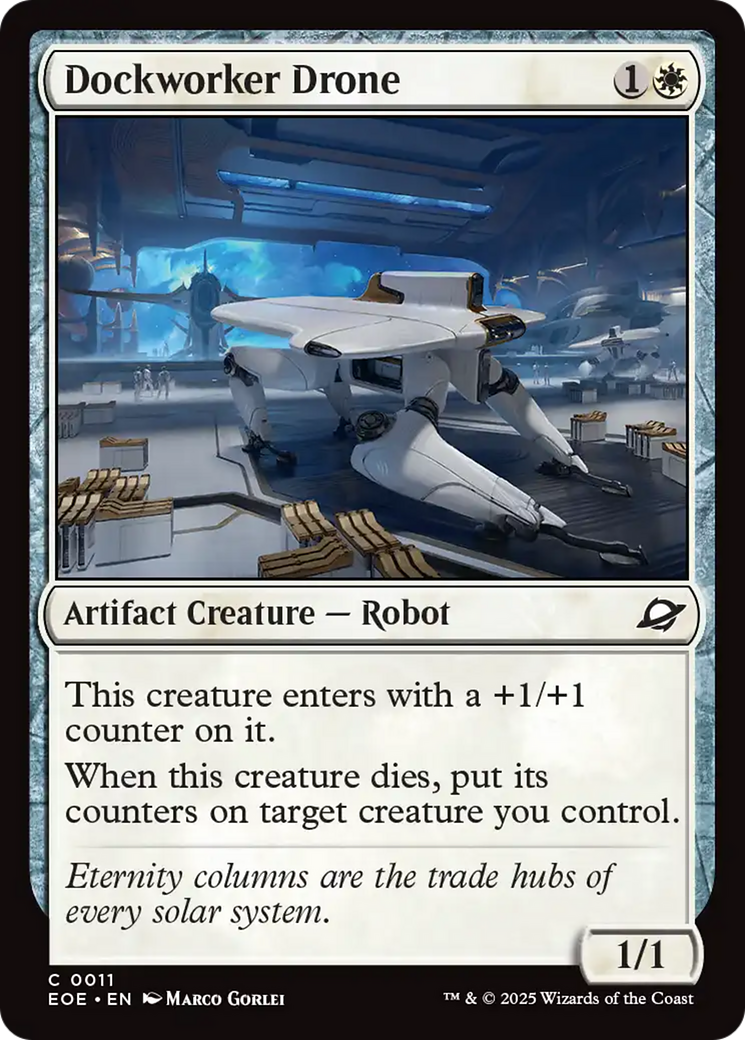 Dockworker Drone [Edge of Eternities] MTG Single Magic: The Gathering | Red Claw Gaming