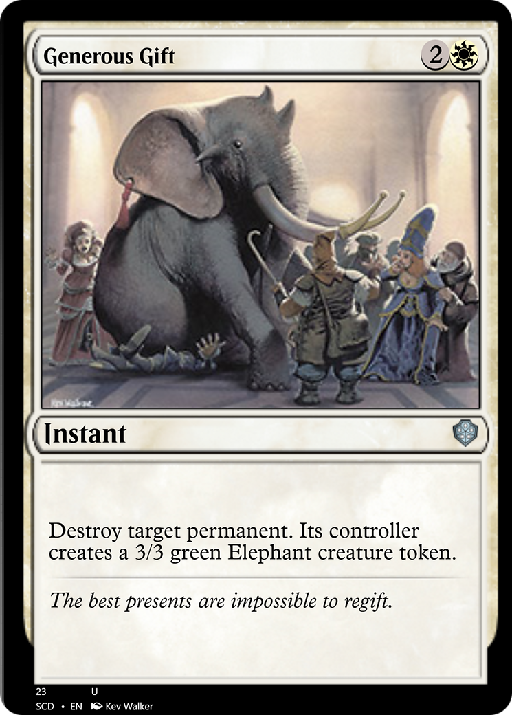 Generous Gift [Starter Commander Decks] MTG Single Magic: The Gathering | Red Claw Gaming