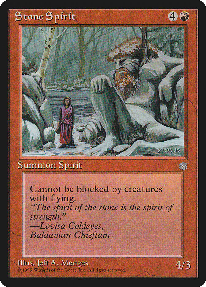 Stone Spirit [Ice Age] MTG Single Magic: The Gathering | Red Claw Gaming