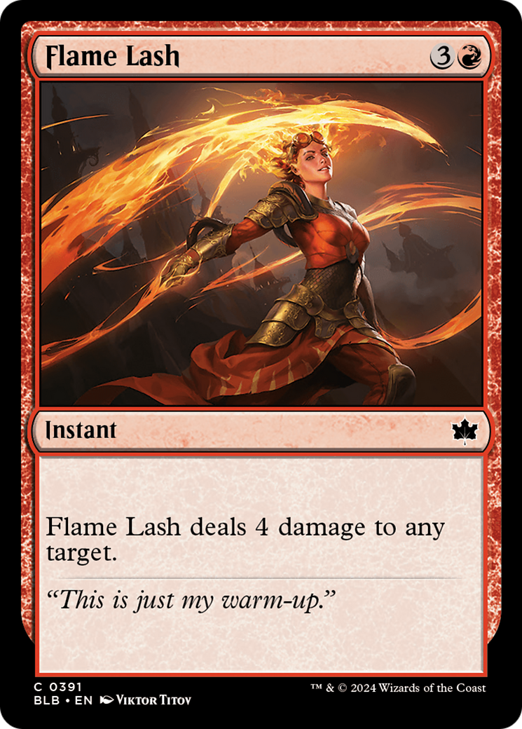 Flame Lash [Bloomburrow] MTG Single Magic: The Gathering | Red Claw Gaming