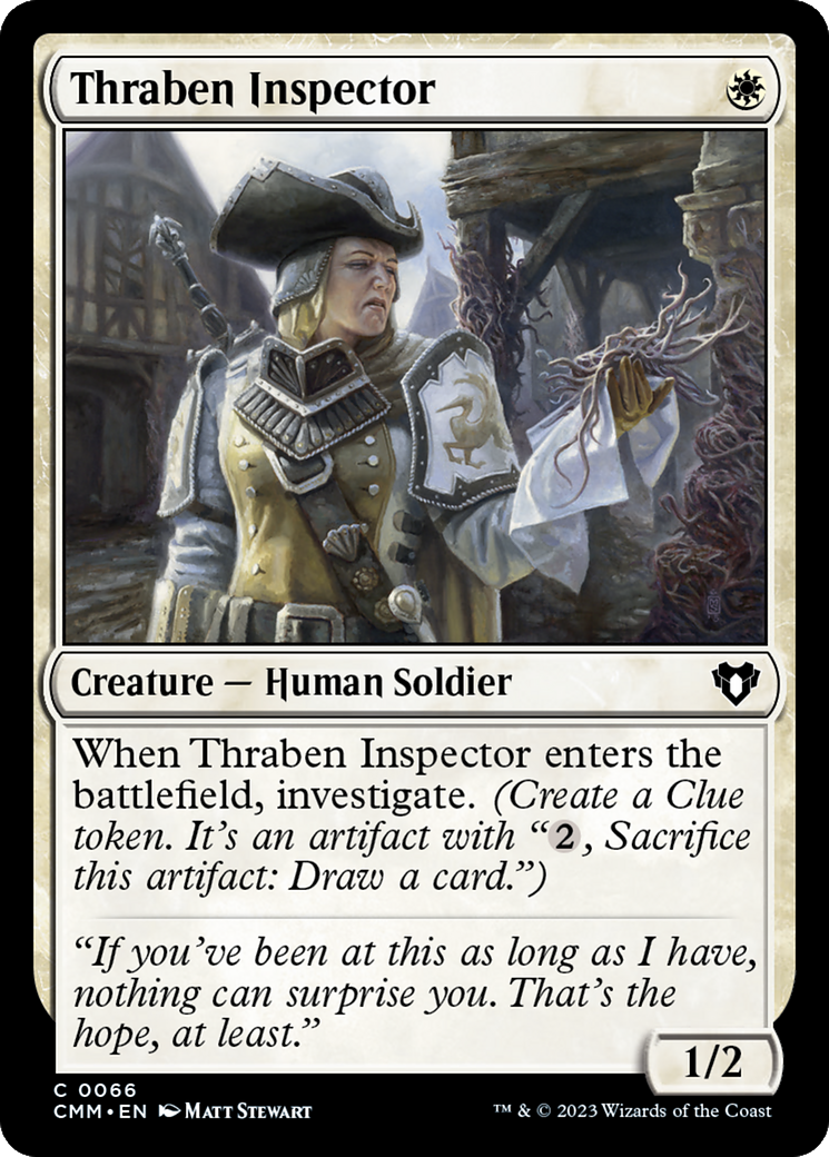 Thraben Inspector [Commander Masters] MTG Single Magic: The Gathering | Red Claw Gaming