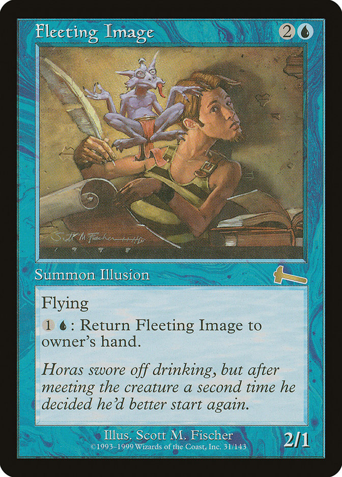 Fleeting Image [Urza's Legacy] MTG Single Magic: The Gathering | Red Claw Gaming