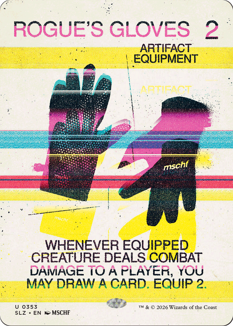 Rogue's Gloves (0353) [Secret Lair x MSCHF: The Zeta Set] | Red Claw Gaming