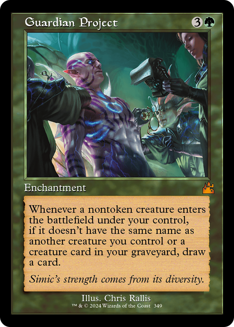 Guardian Project (Retro Frame) [Ravnica Remastered] MTG Single Magic: The Gathering | Red Claw Gaming