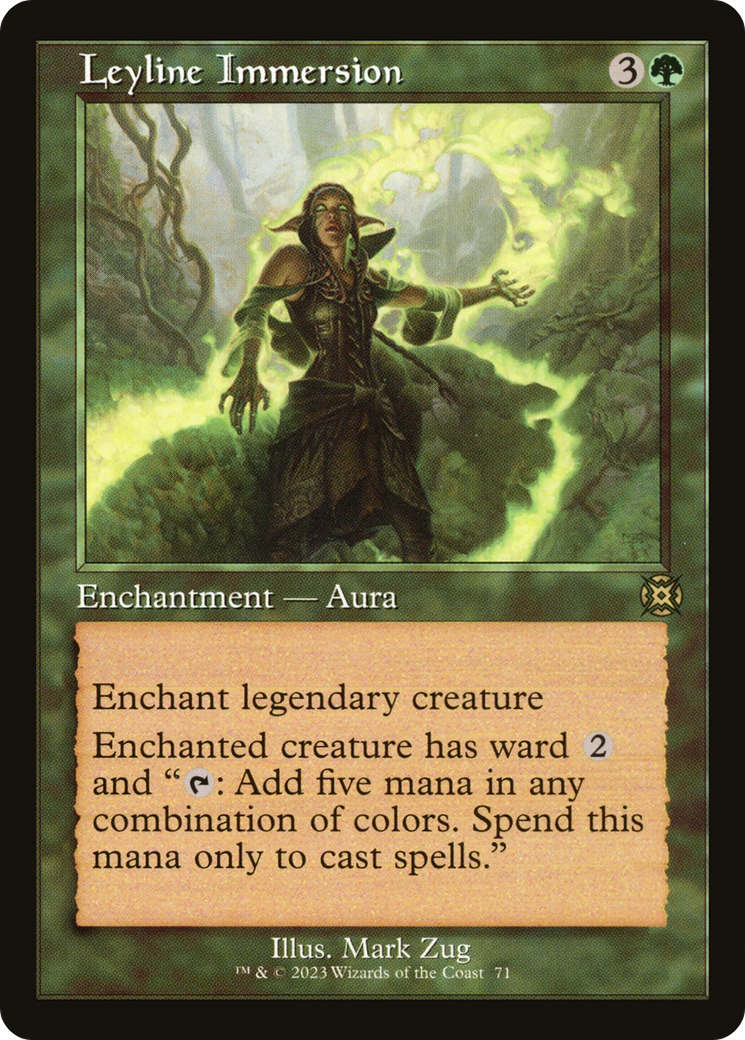 Leyline Immersion (Retro) [March of the Machine: The Aftermath] MTG Single Magic: The Gathering | Red Claw Gaming