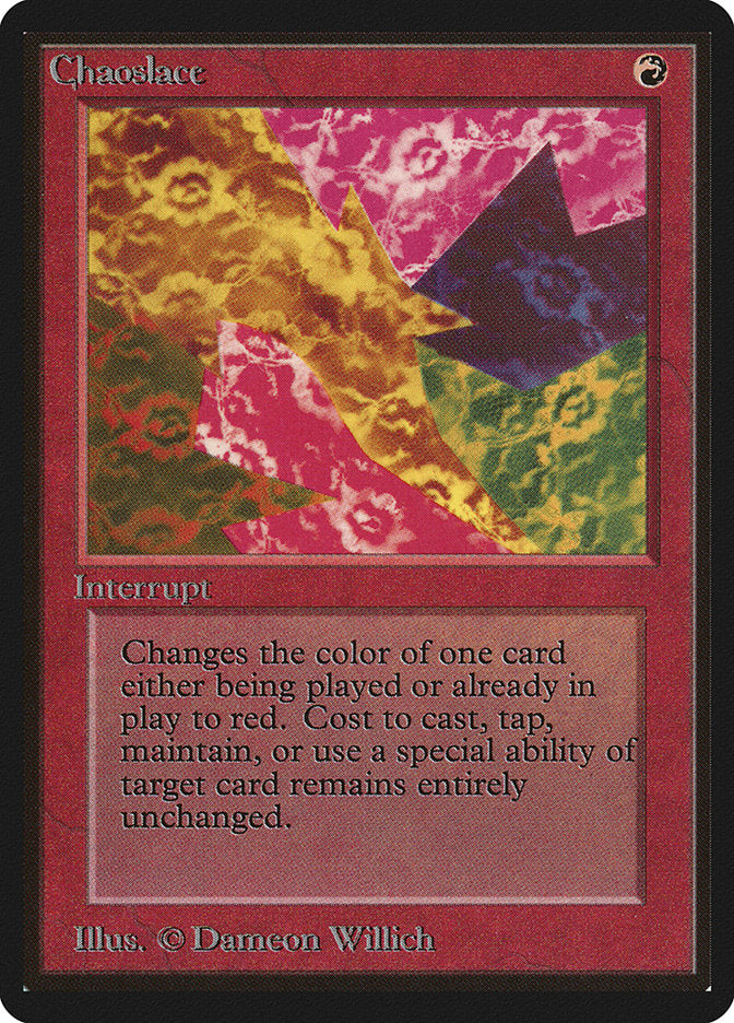 Chaoslace [Beta Edition] MTG Single Magic: The Gathering | Red Claw Gaming