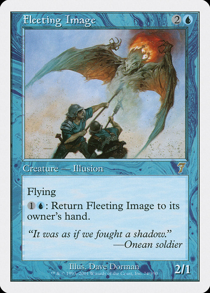 Fleeting Image [Seventh Edition] MTG Single Magic: The Gathering | Red Claw Gaming