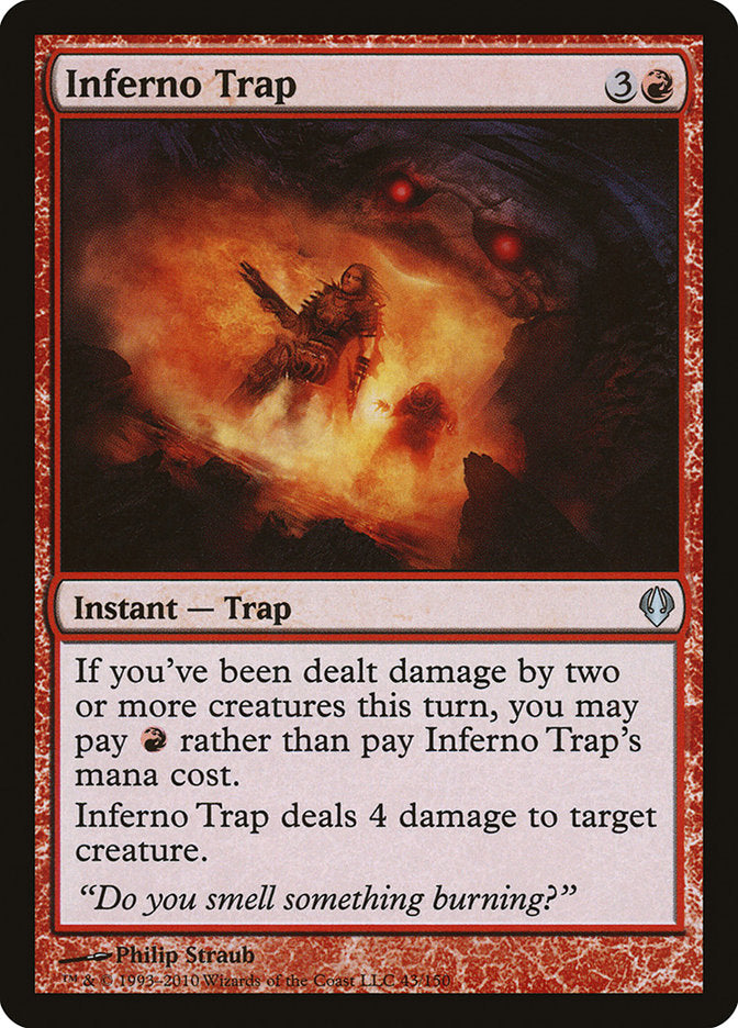 Inferno Trap [Archenemy] MTG Single Magic: The Gathering | Red Claw Gaming