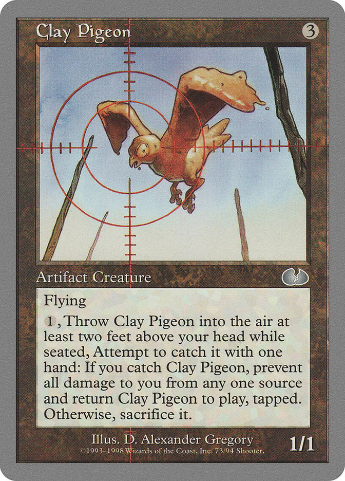 Clay Pigeon [Unglued] MTG Single Magic: The Gathering | Red Claw Gaming