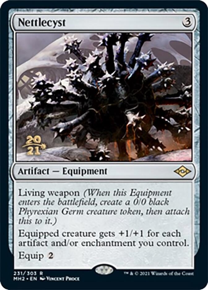 Nettlecyst [Modern Horizons 2 Prerelease Promos] MTG Single Magic: The Gathering | Red Claw Gaming