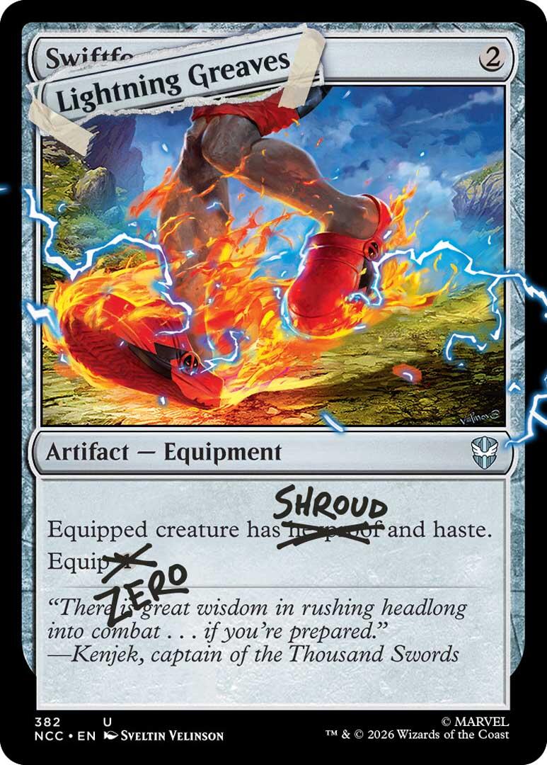 Lightning Greaves (382) [Secret Lair Drop Series] MTG Single Magic: The Gathering | Red Claw Gaming