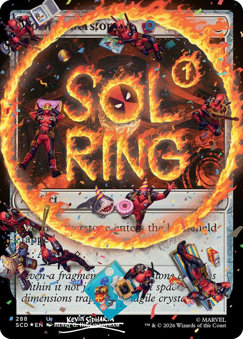 Sol Ring (288) (Pool Party Foil) [Secret Lair Drop Series] MTG Single Magic: The Gathering | Red Claw Gaming