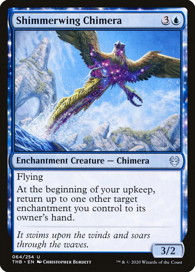 Shimmerwing Chimera [Theros Beyond Death] MTG Single Magic: The Gathering | Red Claw Gaming