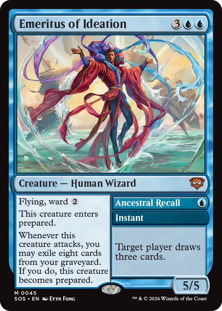Emeritus of Ideation [Secrets of Strixhaven] MTG Single Magic: The Gathering | Red Claw Gaming