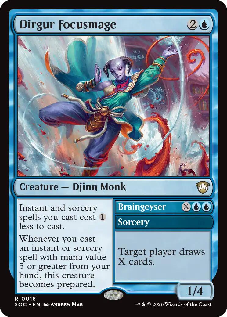 Dirgur Focusmage [Secrets of Strixhaven Commander] MTG Single Magic: The Gathering | Red Claw Gaming