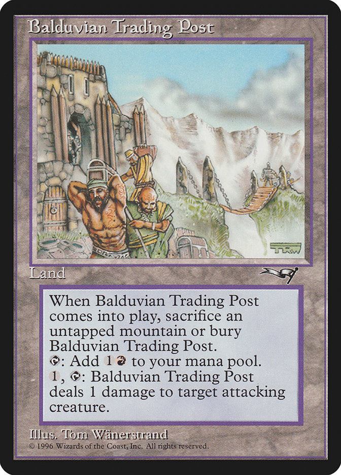 Balduvian Trading Post [Alliances] MTG Single Magic: The Gathering | Red Claw Gaming