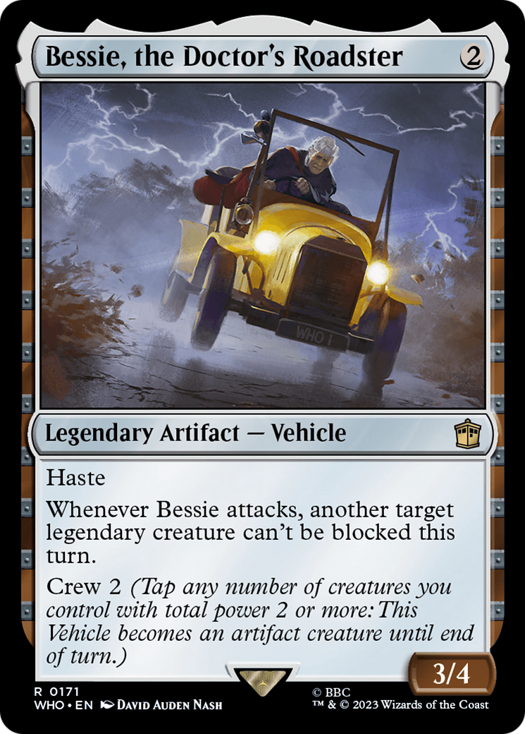 Bessie, the Doctor's Roadster [Doctor Who] MTG Single Magic: The Gathering    | Red Claw Gaming