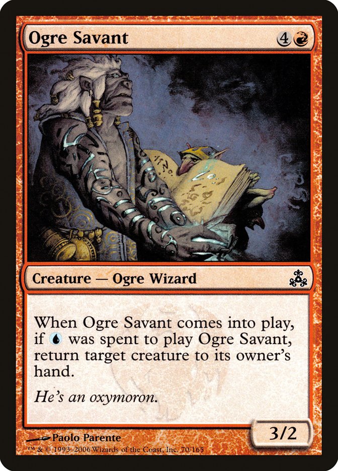 Ogre Savant [Guildpact] MTG Single Magic: The Gathering | Red Claw Gaming