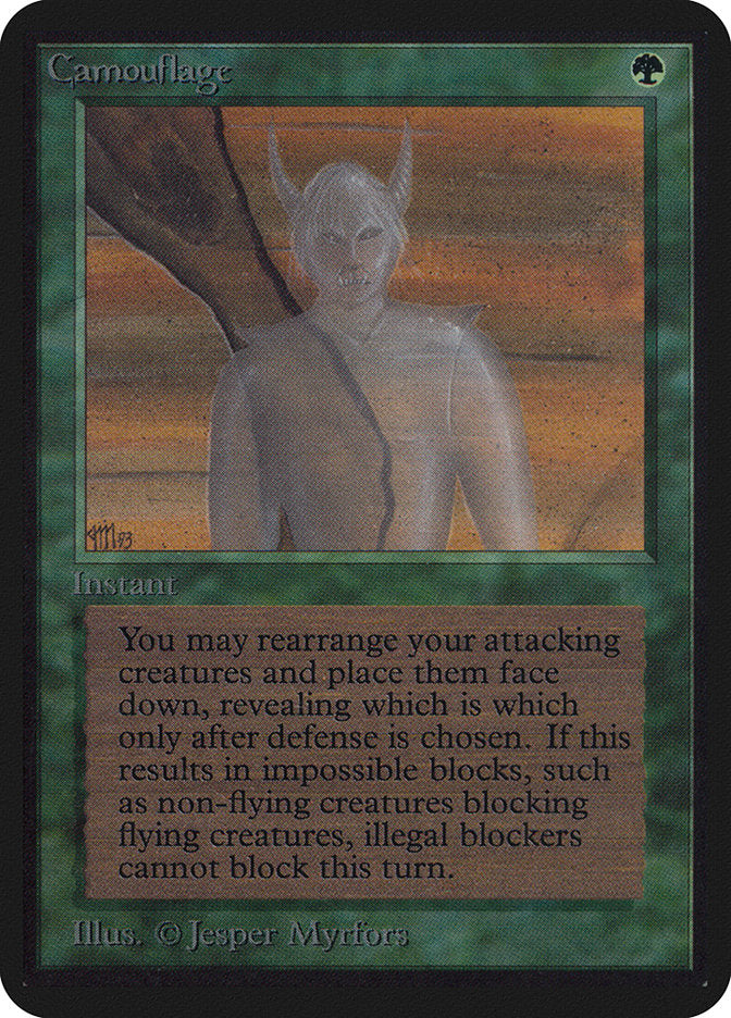 Camouflage [Alpha Edition] MTG Single Magic: The Gathering | Red Claw Gaming
