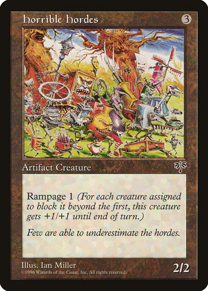 Horrible Hordes [Mirage] MTG Single Magic: The Gathering | Red Claw Gaming