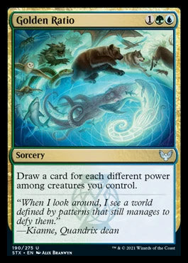 Golden Ratio [Strixhaven: School of Mages] MTG Single Magic: The Gathering | Red Claw Gaming