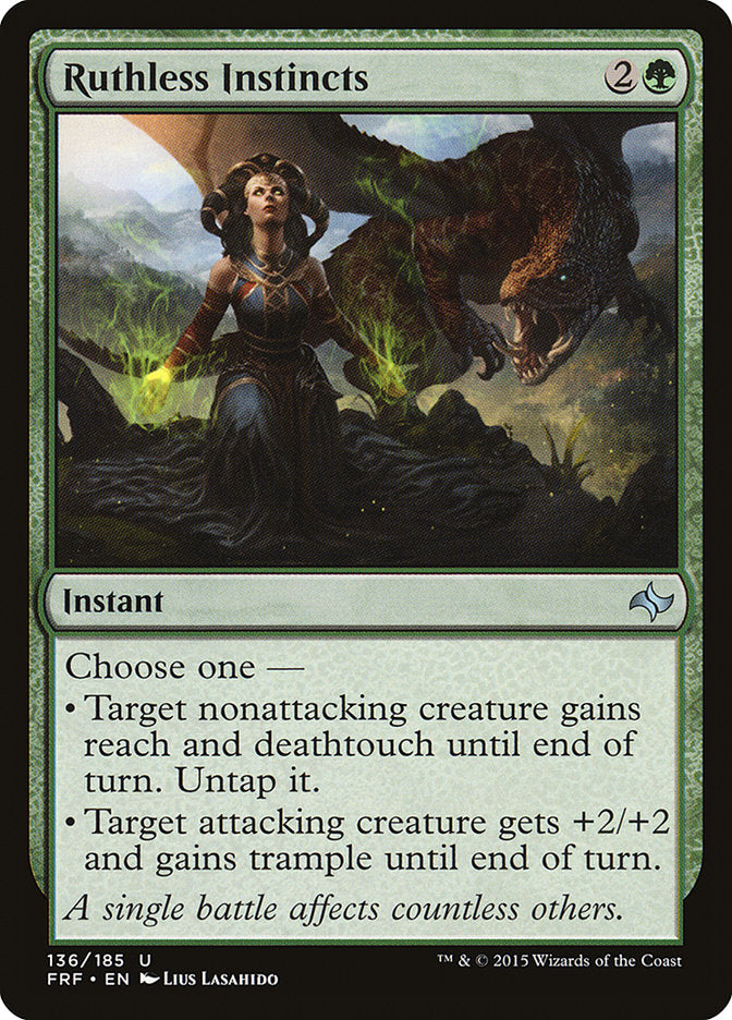 Ruthless Instincts [Fate Reforged] MTG Single Magic: The Gathering | Red Claw Gaming
