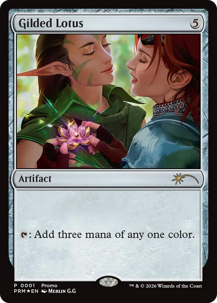 Gilded Lotus [Wizards Play Network 2026] MTG Single Magic: The Gathering | Red Claw Gaming