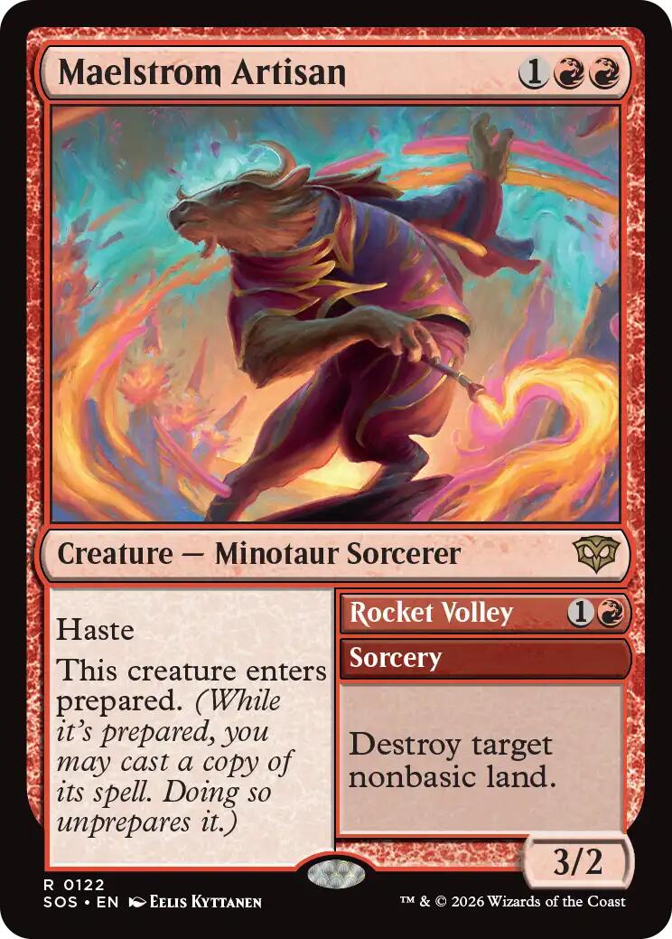 Maelstrom Artisan [Secrets of Strixhaven] MTG Single Magic: The Gathering | Red Claw Gaming