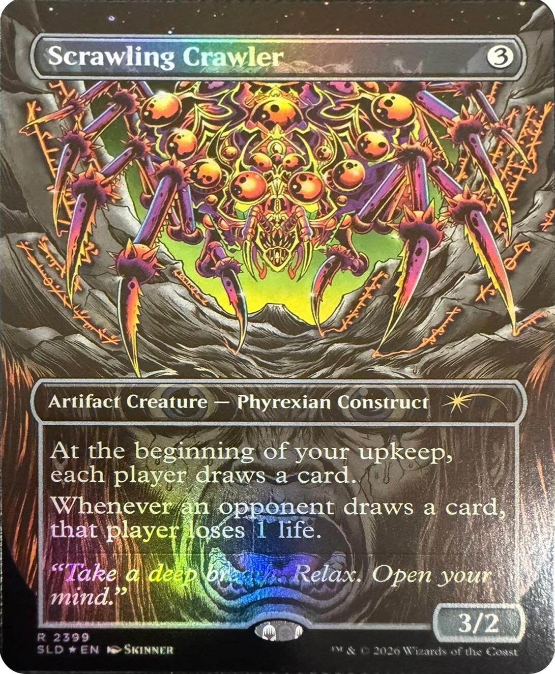Scrawling Crawler [Secret Lair Drop Series] MTG Single Magic: The Gathering | Red Claw Gaming