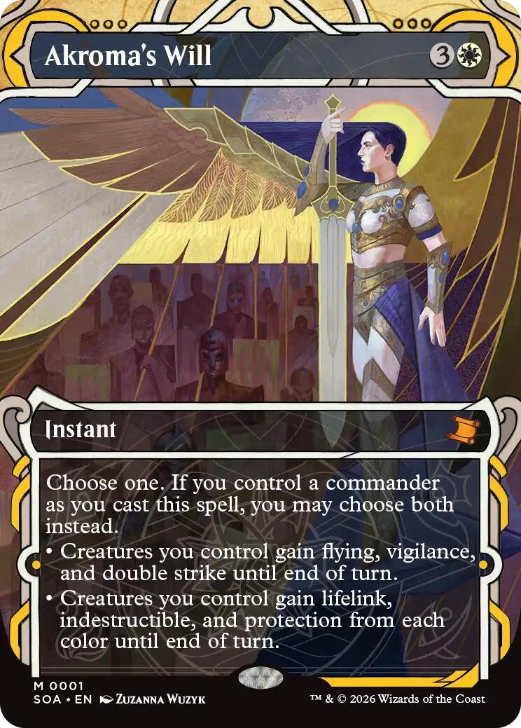 Akroma's Will [Secrets of Strixhaven: Mystical Archive] MTG Single Magic: The Gathering | Red Claw Gaming