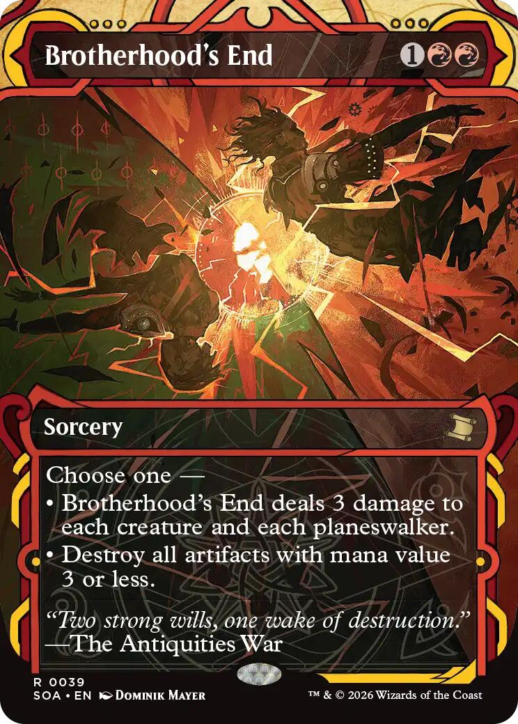 Brotherhood's End [Secrets of Strixhaven: Mystical Archive] MTG Single Magic: The Gathering | Red Claw Gaming