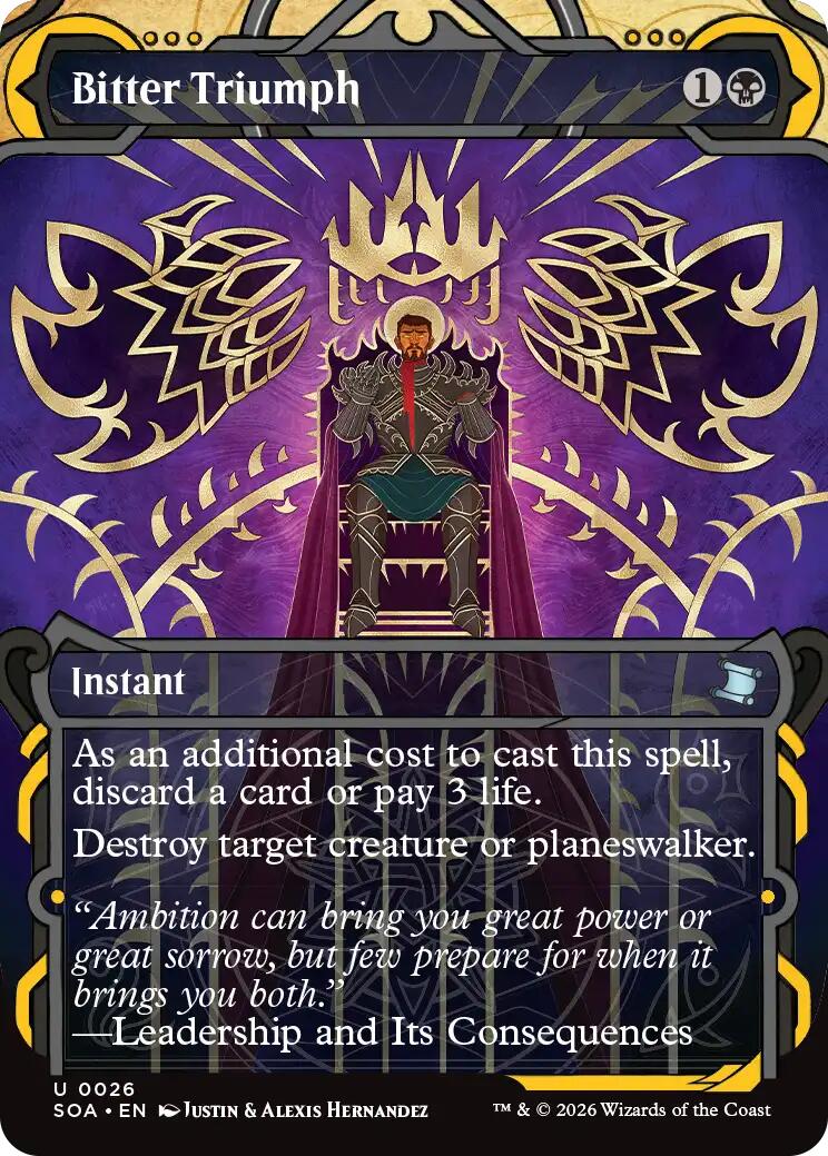 Bitter Triumph [Secrets of Strixhaven: Mystical Archive] MTG Single Magic: The Gathering | Red Claw Gaming