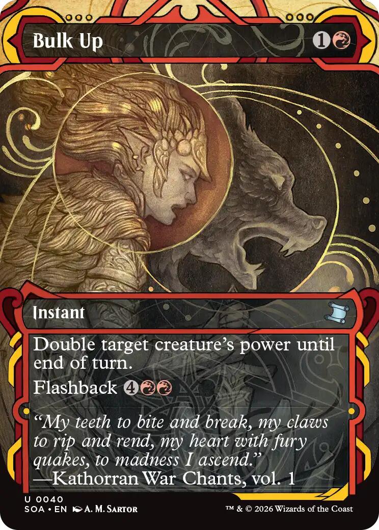 Bulk Up [Secrets of Strixhaven: Mystical Archive] MTG Single Magic: The Gathering | Red Claw Gaming