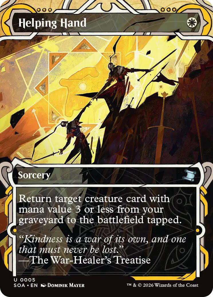 Helping Hand [Secrets of Strixhaven: Mystical Archive] MTG Single Magic: The Gathering | Red Claw Gaming