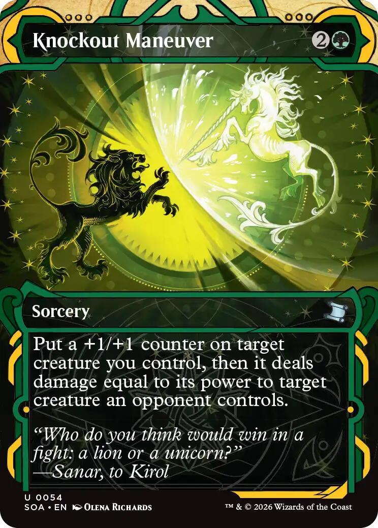 Knockout Maneuver [Secrets of Strixhaven: Mystical Archive] MTG Single Magic: The Gathering | Red Claw Gaming