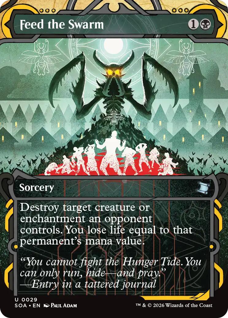 Feed the Swarm [Secrets of Strixhaven: Mystical Archive] MTG Single Magic: The Gathering | Red Claw Gaming