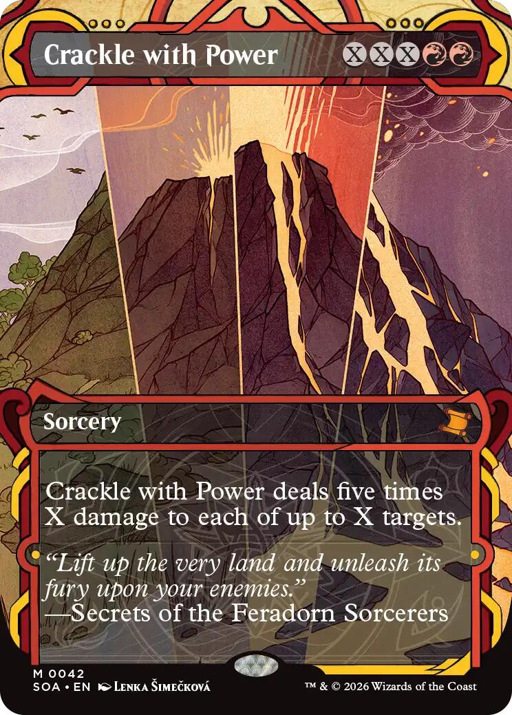 Crackle with Power [Secrets of Strixhaven: Mystical Archive] MTG Single Magic: The Gathering | Red Claw Gaming