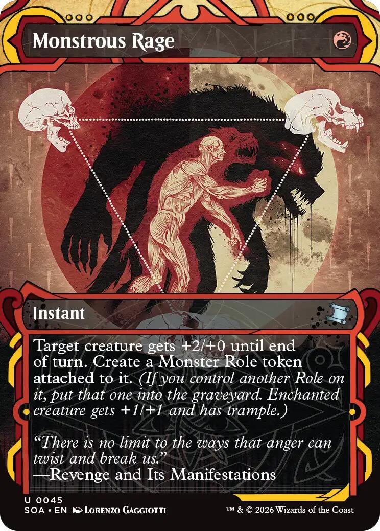 Monstrous Rage [Secrets of Strixhaven: Mystical Archive] MTG Single Magic: The Gathering | Red Claw Gaming