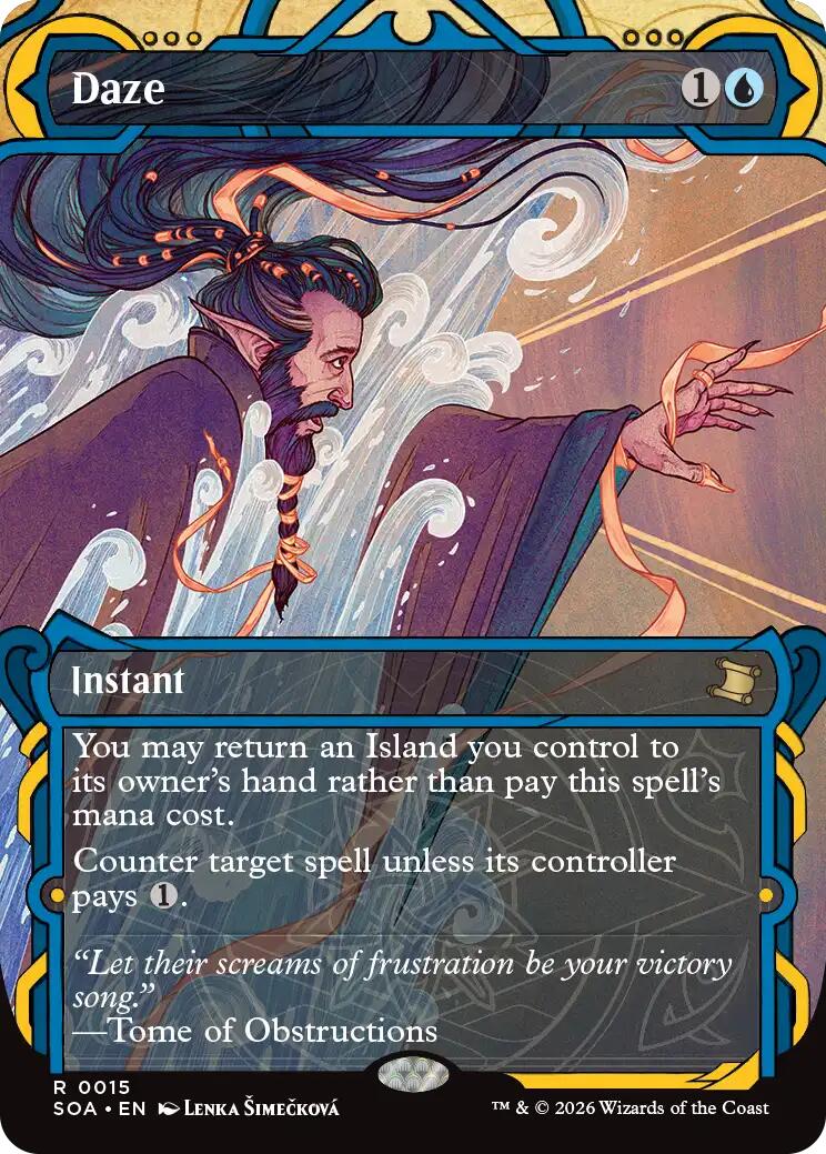 Daze [Secrets of Strixhaven: Mystical Archive] MTG Single Magic: The Gathering | Red Claw Gaming