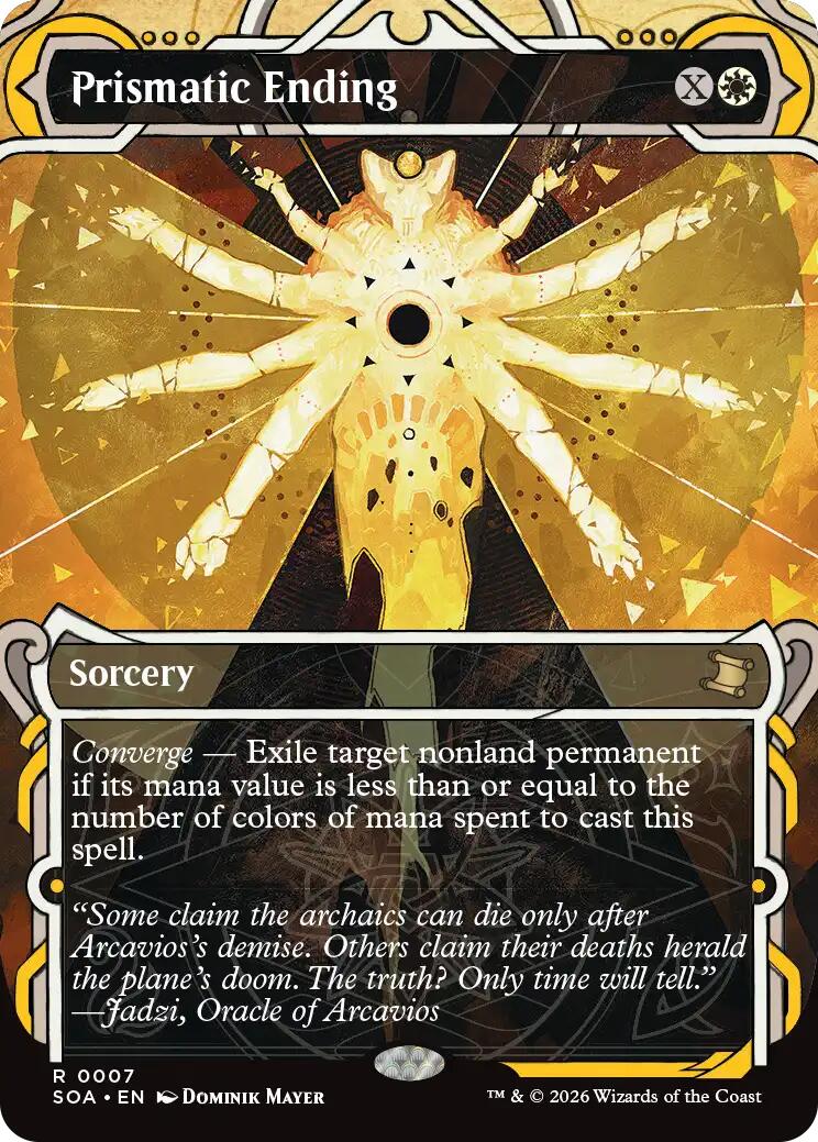 Prismatic Ending [Secrets of Strixhaven: Mystical Archive] MTG Single Magic: The Gathering | Red Claw Gaming