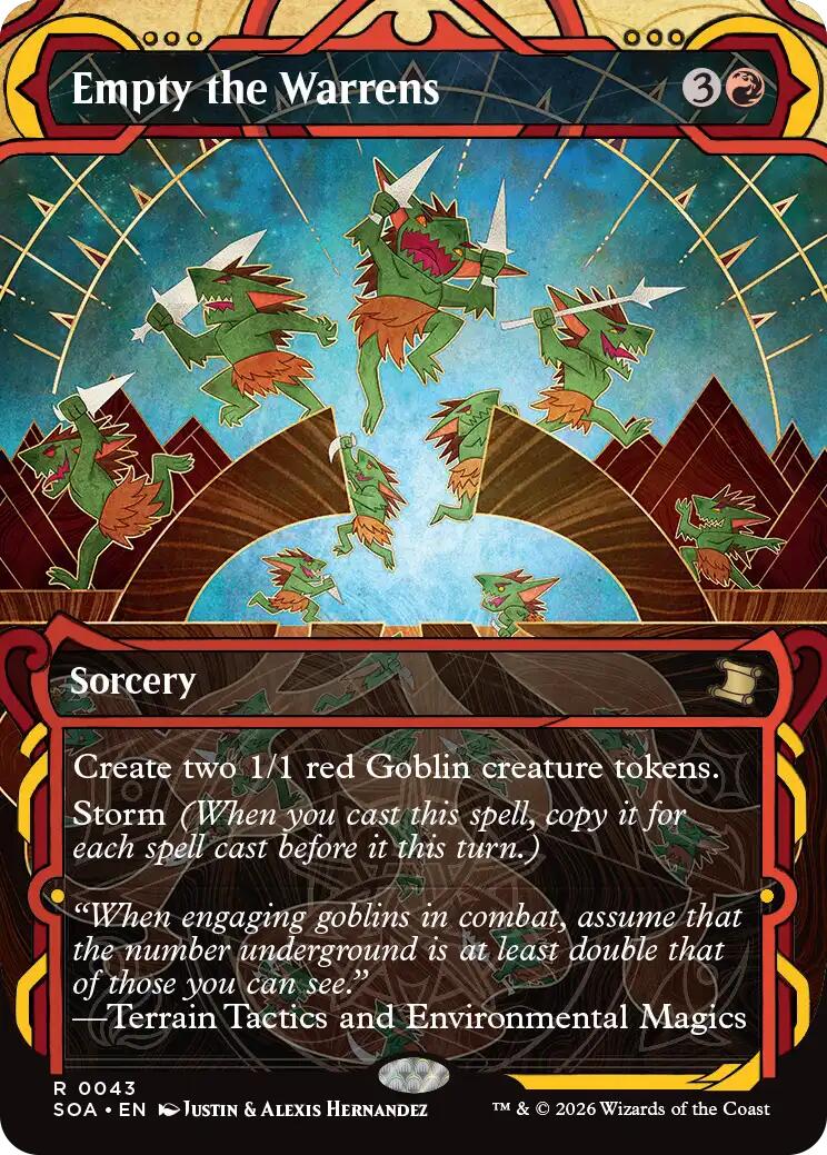 Empty the Warrens [Secrets of Strixhaven: Mystical Archive] MTG Single Magic: The Gathering | Red Claw Gaming