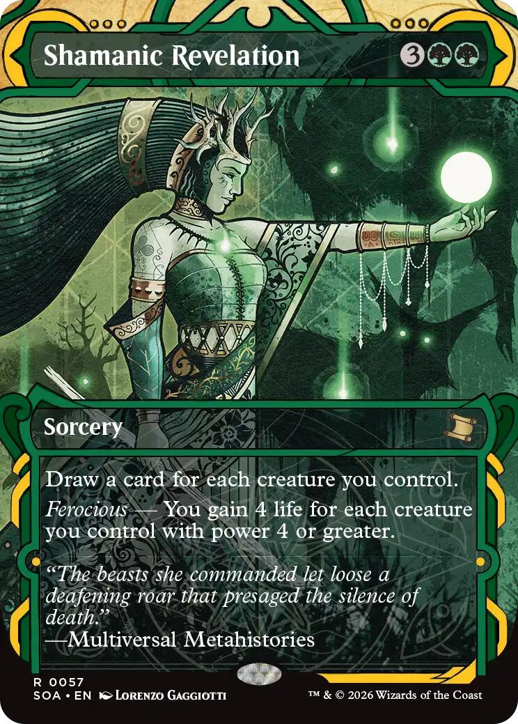 Shamanic Revelation [Secrets of Strixhaven: Mystical Archive] MTG Single Magic: The Gathering | Red Claw Gaming